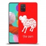 טלה כיסוי מגן קשיח בעיצוב אישי עם השם שלך ל Samsung Galaxy A51 יחידה אחת סקרין מובייל