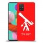 טלסקופ כיסוי מגן קשיח בעיצוב אישי עם השם שלך ל Samsung Galaxy A51 יחידה אחת סקרין מובייל