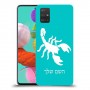 עקרב כיסוי מגן קשיח בעיצוב אישי עם השם שלך ל Samsung Galaxy A51 יחידה אחת סקרין מובייל