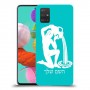 דלי כיסוי מגן קשיח בעיצוב אישי עם השם שלך ל Samsung Galaxy A51 יחידה אחת סקרין מובייל