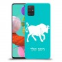 שור כיסוי מגן קשיח בעיצוב אישי עם השם שלך ל Samsung Galaxy A51 יחידה אחת סקרין מובייל