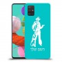 מערב פרוע - קאובוי כיסוי מגן קשיח בעיצוב אישי עם השם שלך ל Samsung Galaxy A51 יחידה אחת סקרין מובייל