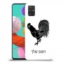 תרנגול כיסוי מגן קשיח בעיצוב אישי עם השם שלך ל Samsung Galaxy A51 יחידה אחת סקרין מובייל