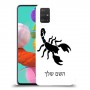 עקרב כיסוי מגן קשיח בעיצוב אישי עם השם שלך ל Samsung Galaxy A51 יחידה אחת סקרין מובייל
