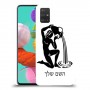דלי כיסוי מגן קשיח בעיצוב אישי עם השם שלך ל Samsung Galaxy A51 יחידה אחת סקרין מובייל