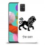 אריה כיסוי מגן קשיח בעיצוב אישי עם השם שלך ל Samsung Galaxy A51 יחידה אחת סקרין מובייל