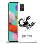 עקרב כיסוי מגן קשיח בעיצוב אישי עם השם שלך ל Samsung Galaxy A51 יחידה אחת סקרין מובייל