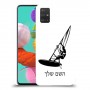 גלישת מפרש כיסוי מגן קשיח בעיצוב אישי עם השם שלך ל Samsung Galaxy A51 יחידה אחת סקרין מובייל