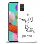 שחקן כדורעף כיסוי מגן קשיח בעיצוב אישי עם השם שלך ל Samsung Galaxy A51 יחידה אחת סקרין מובייל