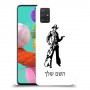 מערב פרוע - קאובוי כיסוי מגן קשיח בעיצוב אישי עם השם שלך ל Samsung Galaxy A51 יחידה אחת סקרין מובייל