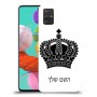 כתר מלכותי כיסוי מגן קשיח בעיצוב אישי עם השם שלך ל Samsung Galaxy A51 יחידה אחת סקרין מובייל