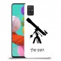 טלסקופ כיסוי מגן קשיח בעיצוב אישי עם השם שלך ל Samsung Galaxy A51 יחידה אחת סקרין מובייל