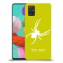עכביש כיסוי מגן קשיח בעיצוב אישי עם השם שלך ל Samsung Galaxy A51 יחידה אחת סקרין מובייל