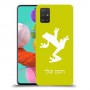 צפרדע טרופית כיסוי מגן קשיח בעיצוב אישי עם השם שלך ל Samsung Galaxy A51 יחידה אחת סקרין מובייל