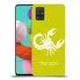 עקרב כיסוי מגן קשיח בעיצוב אישי עם השם שלך ל Samsung Galaxy A51 יחידה אחת סקרין מובייל