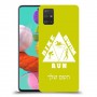 טריאתלון כיסוי מגן קשיח בעיצוב אישי עם השם שלך ל Samsung Galaxy A51 יחידה אחת סקרין מובייל