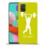 הרמת משקולות כיסוי מגן קשיח בעיצוב אישי עם השם שלך ל Samsung Galaxy A51 יחידה אחת סקרין מובייל