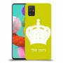 כתר מלכותי כיסוי מגן קשיח בעיצוב אישי עם השם שלך ל Samsung Galaxy A51 יחידה אחת סקרין מובייל