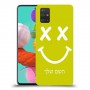 סמיילי כיסוי מגן קשיח בעיצוב אישי עם השם שלך ל Samsung Galaxy A51 יחידה אחת סקרין מובייל