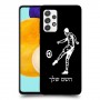 שחקן כדורגל כיסוי מגן קשיח בעיצוב אישי עם השם שלך ל Samsung Galaxy A52 5G יחידה אחת סקרין מובייל