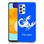 עקרב כיסוי מגן קשיח בעיצוב אישי עם השם שלך ל Samsung Galaxy A52 5G יחידה אחת סקרין מובייל