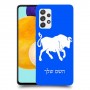 שור כיסוי מגן קשיח בעיצוב אישי עם השם שלך ל Samsung Galaxy A52 5G יחידה אחת סקרין מובייל