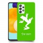 צפרדע טרופית כיסוי מגן קשיח בעיצוב אישי עם השם שלך ל Samsung Galaxy A52 5G יחידה אחת סקרין מובייל