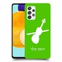 כינור כיסוי מגן קשיח בעיצוב אישי עם השם שלך ל Samsung Galaxy A52 5G יחידה אחת סקרין מובייל