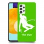 סקִי כיסוי מגן קשיח בעיצוב אישי עם השם שלך ל Samsung Galaxy A52 5G יחידה אחת סקרין מובייל