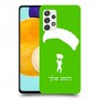 צניחה חופשית כיסוי מגן קשיח בעיצוב אישי עם השם שלך ל Samsung Galaxy A52 5G יחידה אחת סקרין מובייל