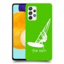 גלישת מפרש כיסוי מגן קשיח בעיצוב אישי עם השם שלך ל Samsung Galaxy A52 5G יחידה אחת סקרין מובייל