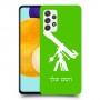 טלסקופ כיסוי מגן קשיח בעיצוב אישי עם השם שלך ל Samsung Galaxy A52 5G יחידה אחת סקרין מובייל