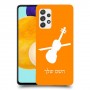 כינור כיסוי מגן קשיח בעיצוב אישי עם השם שלך ל Samsung Galaxy A52 5G יחידה אחת סקרין מובייל