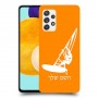 גלישת מפרש כיסוי מגן קשיח בעיצוב אישי עם השם שלך ל Samsung Galaxy A52 5G יחידה אחת סקרין מובייל