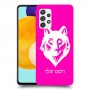 זאב כיסוי מגן קשיח בעיצוב אישי עם השם שלך ל Samsung Galaxy A52 5G יחידה אחת סקרין מובייל