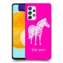 זברה כיסוי מגן קשיח בעיצוב אישי עם השם שלך ל Samsung Galaxy A52 5G יחידה אחת סקרין מובייל