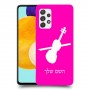כינור כיסוי מגן קשיח בעיצוב אישי עם השם שלך ל Samsung Galaxy A52 5G יחידה אחת סקרין מובייל