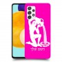 דלי כיסוי מגן קשיח בעיצוב אישי עם השם שלך ל Samsung Galaxy A52 5G יחידה אחת סקרין מובייל