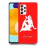 בתולה כיסוי מגן קשיח בעיצוב אישי עם השם שלך ל Samsung Galaxy A52 5G יחידה אחת סקרין מובייל