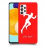 רץ כיסוי מגן קשיח בעיצוב אישי עם השם שלך ל Samsung Galaxy A52 5G יחידה אחת סקרין מובייל
