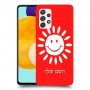 שמש כיסוי מגן קשיח בעיצוב אישי עם השם שלך ל Samsung Galaxy A52 5G יחידה אחת סקרין מובייל