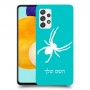 עכביש כיסוי מגן קשיח בעיצוב אישי עם השם שלך ל Samsung Galaxy A52 5G יחידה אחת סקרין מובייל