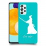 סמוראי כיסוי מגן קשיח בעיצוב אישי עם השם שלך ל Samsung Galaxy A52 5G יחידה אחת סקרין מובייל