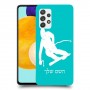 סקִי כיסוי מגן קשיח בעיצוב אישי עם השם שלך ל Samsung Galaxy A52 5G יחידה אחת סקרין מובייל