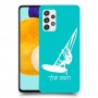 גלישת מפרש כיסוי מגן קשיח בעיצוב אישי עם השם שלך ל Samsung Galaxy A52 5G יחידה אחת סקרין מובייל