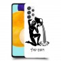 דלי כיסוי מגן קשיח בעיצוב אישי עם השם שלך ל Samsung Galaxy A52 5G יחידה אחת סקרין מובייל