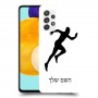 רץ כיסוי מגן קשיח בעיצוב אישי עם השם שלך ל Samsung Galaxy A52 5G יחידה אחת סקרין מובייל