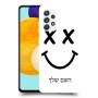 סמיילי כיסוי מגן קשיח בעיצוב אישי עם השם שלך ל Samsung Galaxy A52 5G יחידה אחת סקרין מובייל