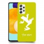 צפרדע טרופית כיסוי מגן קשיח בעיצוב אישי עם השם שלך ל Samsung Galaxy A52 5G יחידה אחת סקרין מובייל