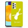 כינור כיסוי מגן קשיח בעיצוב אישי עם השם שלך ל Samsung Galaxy A52 5G יחידה אחת סקרין מובייל